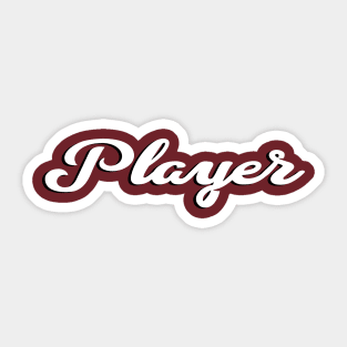 Player One Sticker